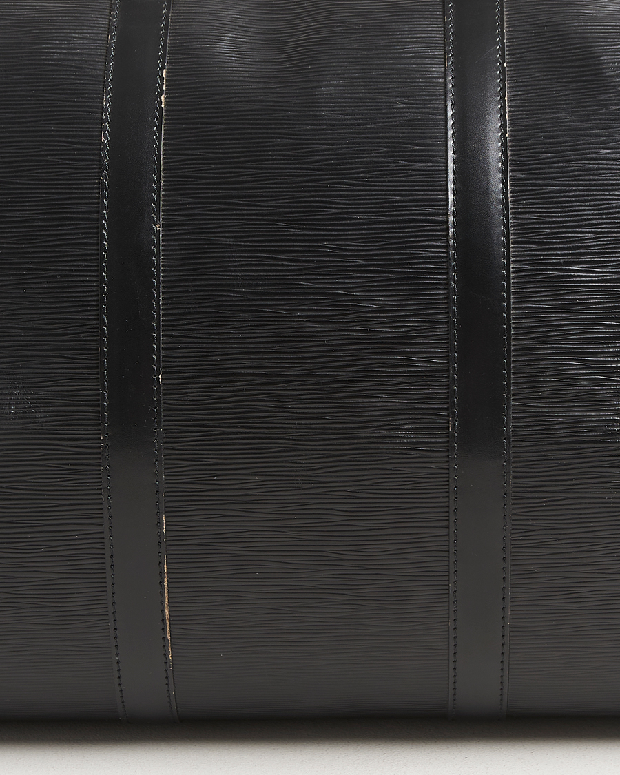 Men | Pre-Owned & Vintage Bags | Louis Vuitton Pre-Owned | Keepall 55 Epi Leather Black