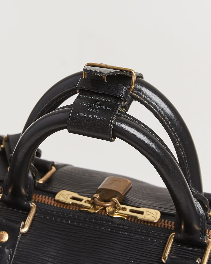 Men | Pre-Owned & Vintage Bags | Louis Vuitton Pre-Owned | Keepall 55 Epi Leather Black