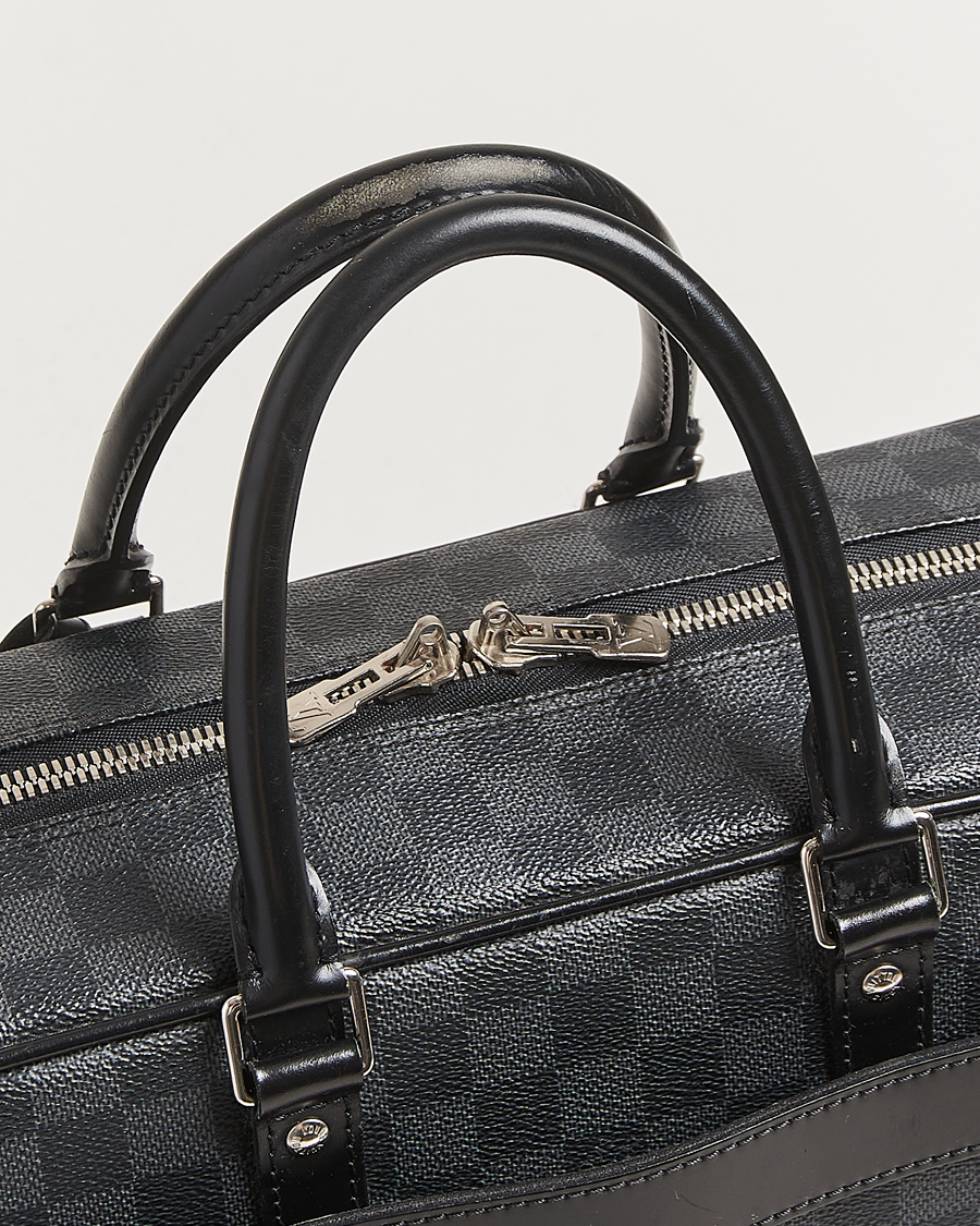 Men | Pre-Owned & Vintage Bags | Louis Vuitton Pre-Owned | Porte-Documents Voyage Briefcase Damier Graphite
