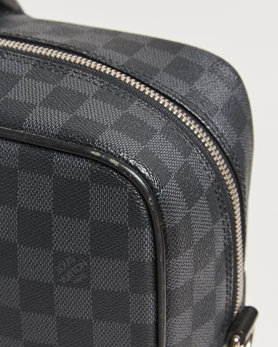 Men | Pre-Owned & Vintage Bags | Louis Vuitton Pre-Owned | Porte-Documents Voyage Briefcase Damier Graphite