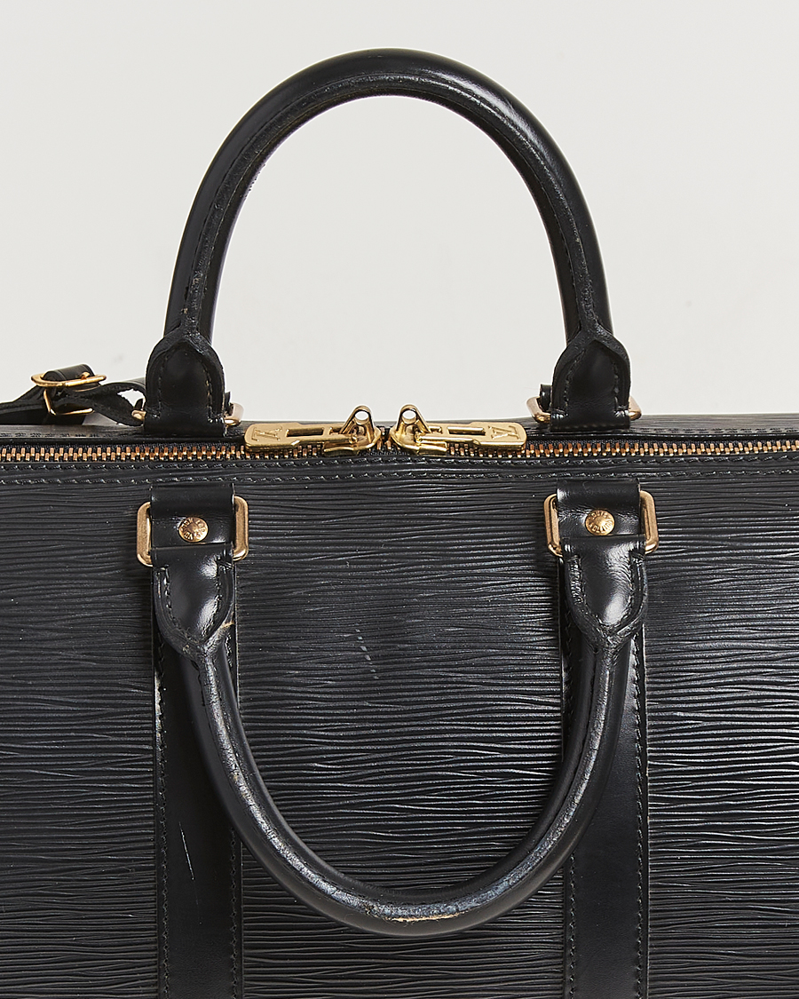 Men | Pre-Owned & Vintage Bags | Louis Vuitton Pre-Owned | Keepall 45 Epi Leather Black