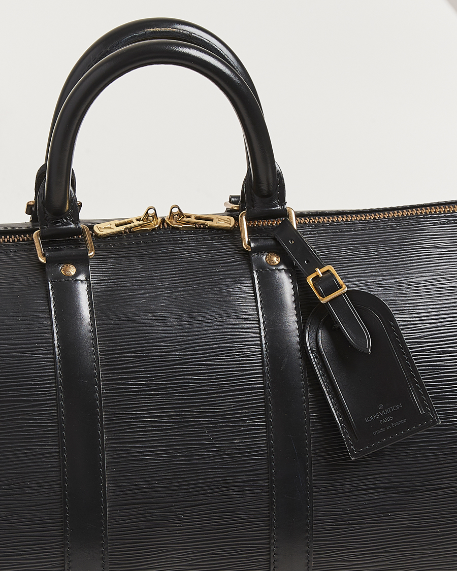 Men | Pre-Owned & Vintage Bags | Louis Vuitton Pre-Owned | Keepall 45 Epi Leather Black