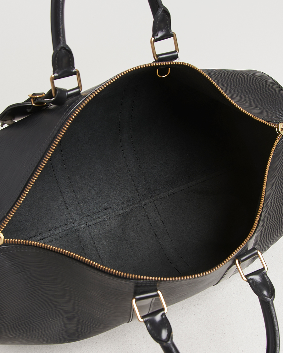 Men | Pre-Owned & Vintage Bags | Louis Vuitton Pre-Owned | Keepall 45 Epi Leather Black