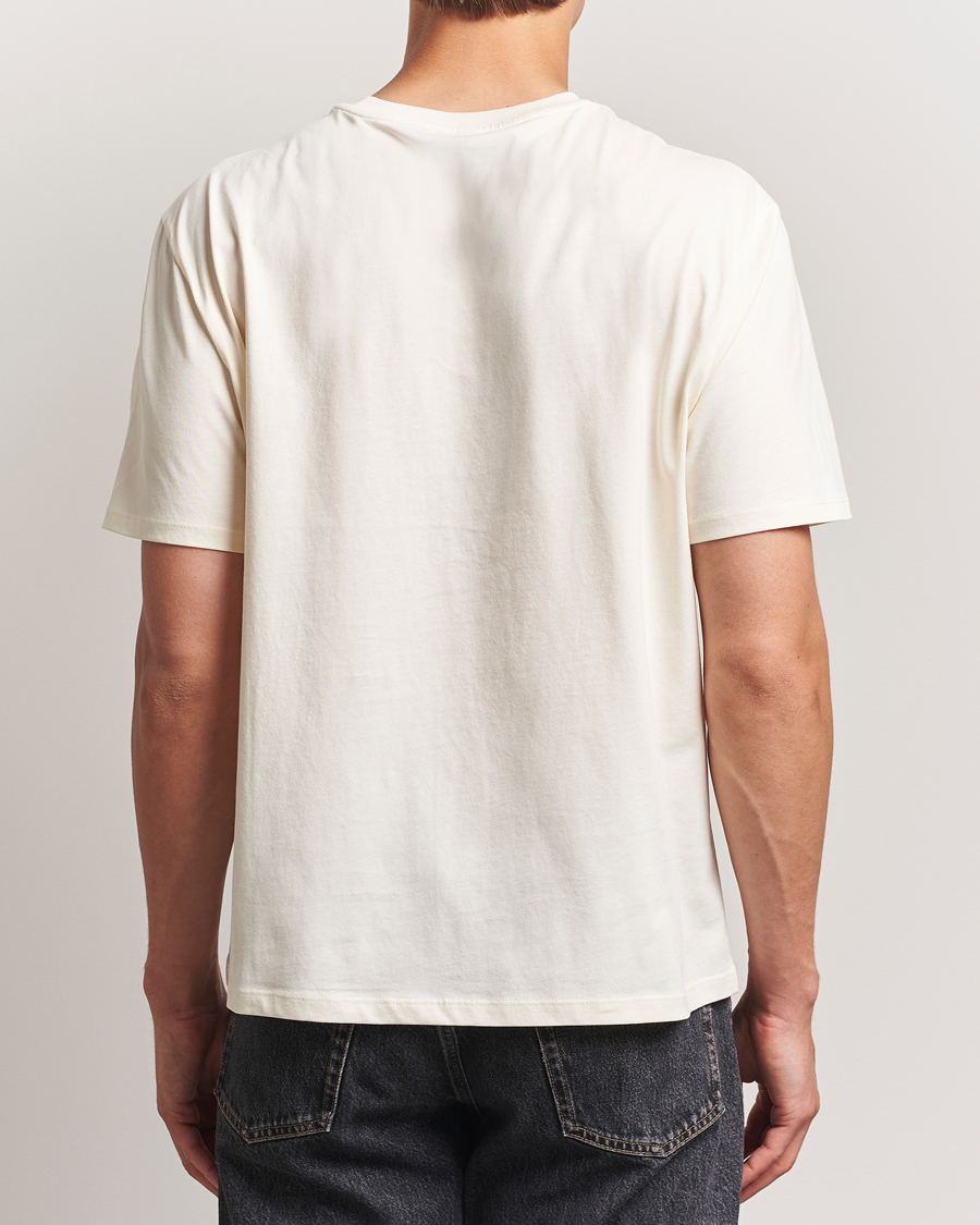 Men | T-Shirts | A.P.C. | 70's Logo T-Shirt Ecru