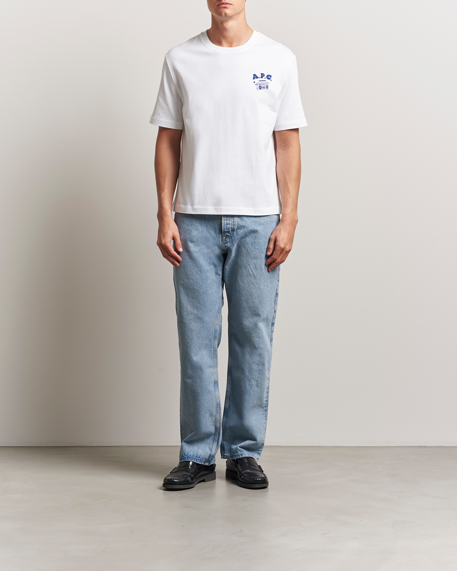 Men | T-Shirts | A.P.C. | Disco T-Shirt White