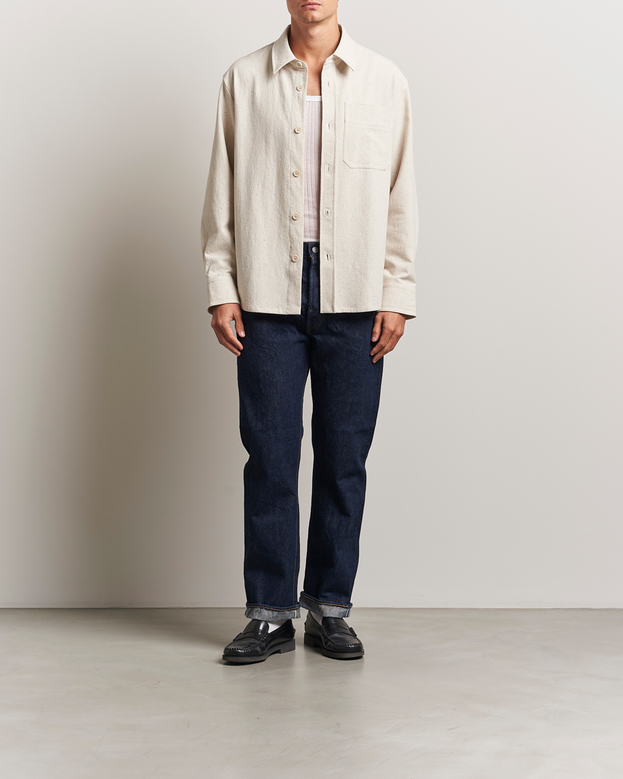 Men | Shirts | A.P.C. | Basile Overshirt Ecru