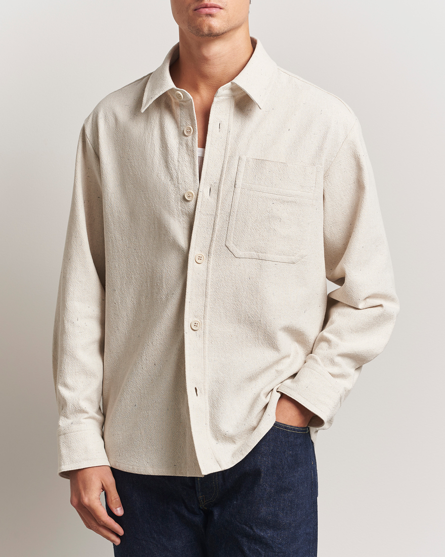 Men | Shirts | A.P.C. | Basile Overshirt Ecru