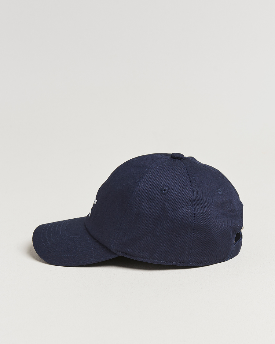 Men | Hats & Caps | Drôle de Monsieur | Slogan Baseball Cap Navy