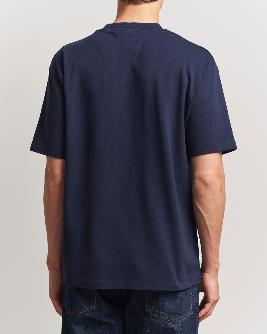 Men | T-Shirts | Drôle de Monsieur | Classic Slogan T-Shirt Navy