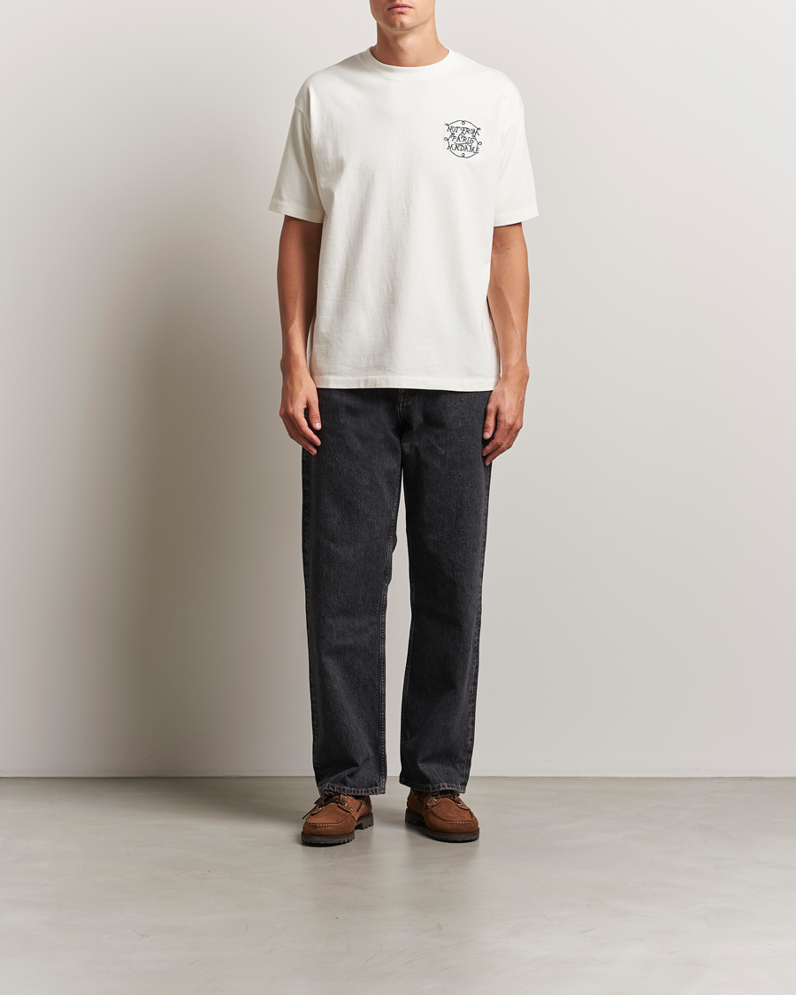 Men | T-Shirts | Drôle de Monsieur | Slogan Tresses T-Shirt Off White
