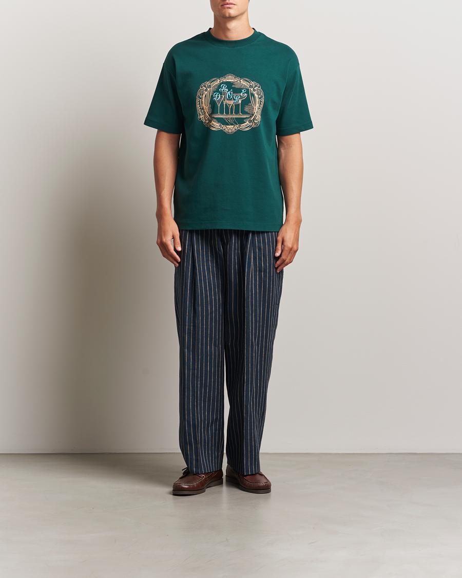 Men | T-Shirts | Drôle de Monsieur | Plateau T-Shirt Dark Green