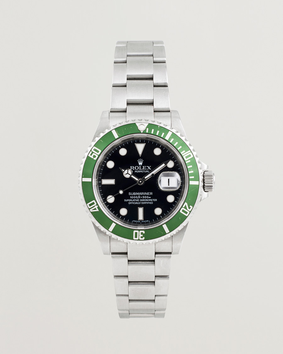 Men | Rolex Pre-Owned Submariner Kermit | Rolex Pre-Owned | Submariner Kermit