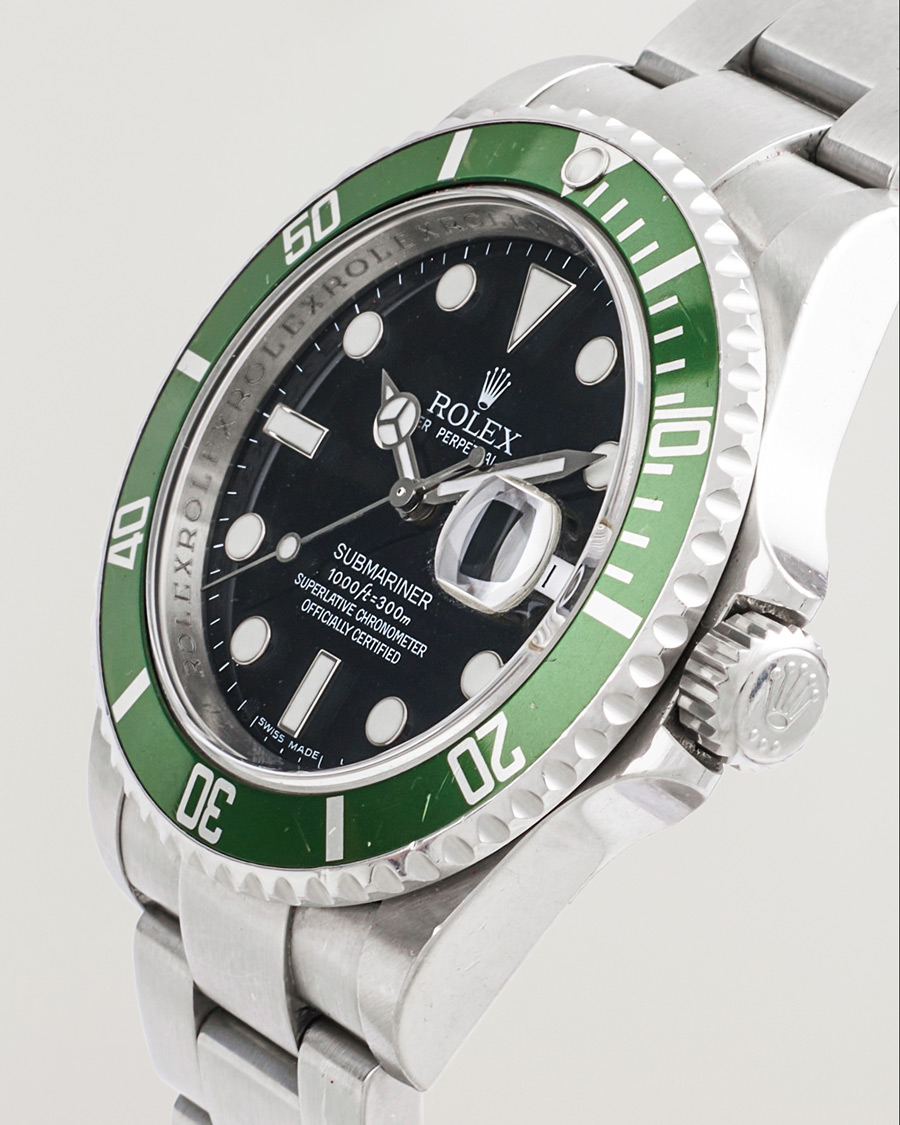 Men | Rolex Pre-Owned Submariner Kermit | Rolex Pre-Owned | Submariner Kermit