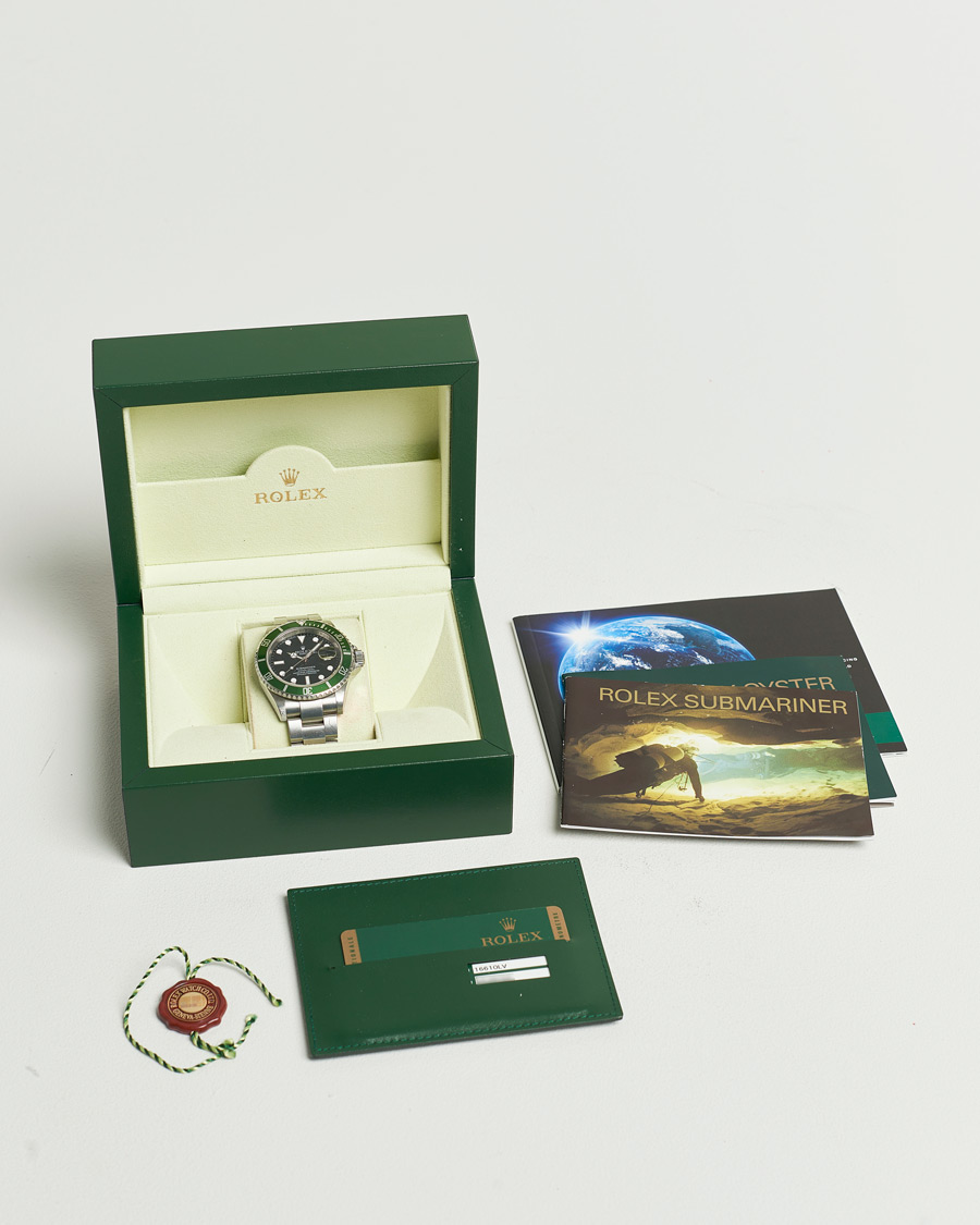 Men | Rolex Pre-Owned Submariner Kermit | Rolex Pre-Owned | Submariner Kermit