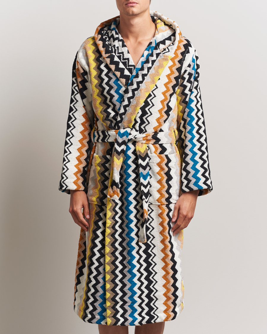 Men | Pyjamas & Robes | Missoni Home | Best Bathrobe Black Multi