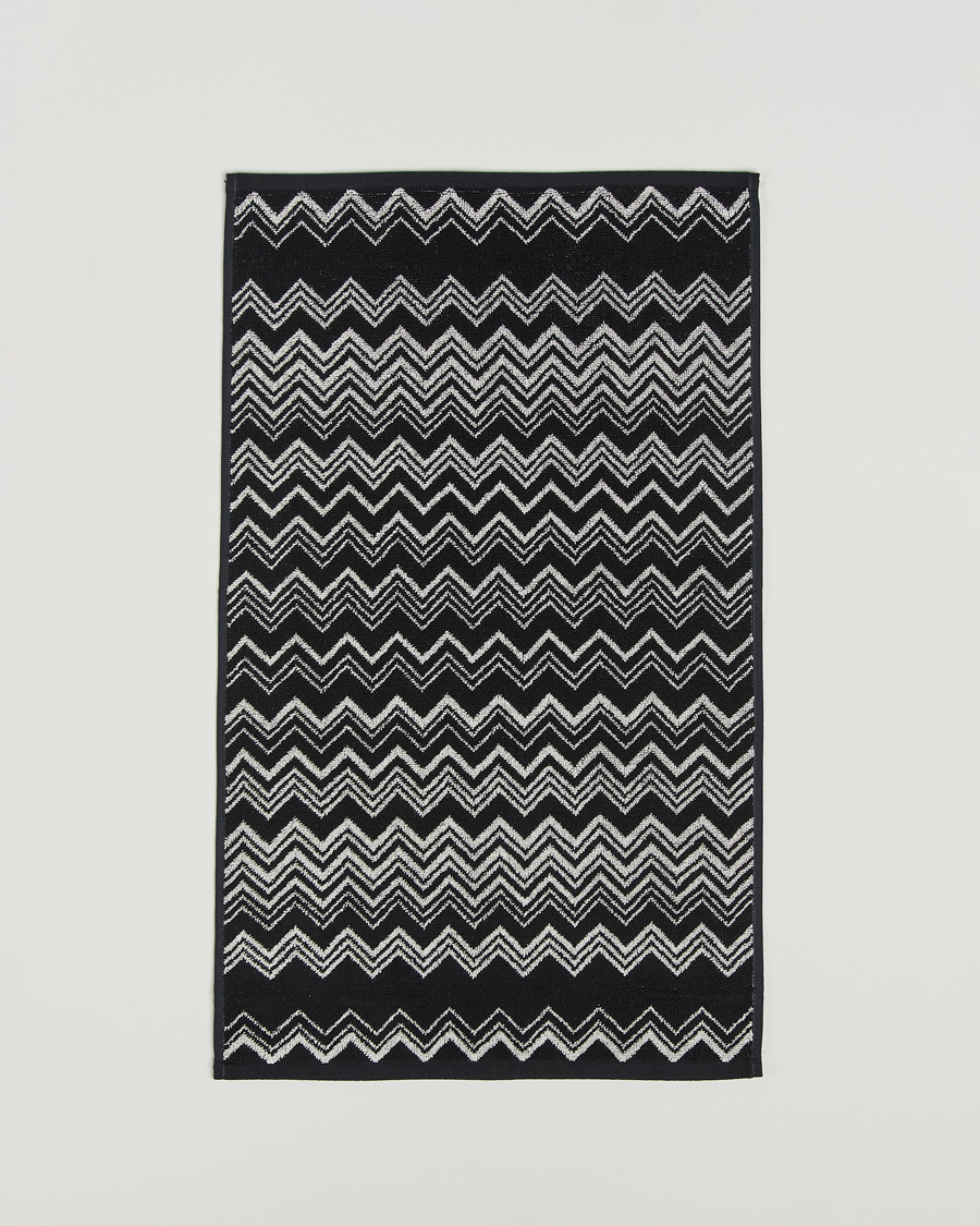 Men | Fabrics | Missoni Home | Keith Hand Towel 70x40cm Black/White