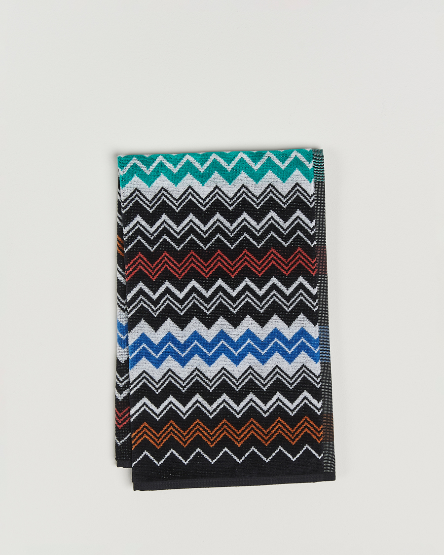 Men | Fabrics | Missoni Home | Neoclassic Hand Towel 70x40cm Black Multi