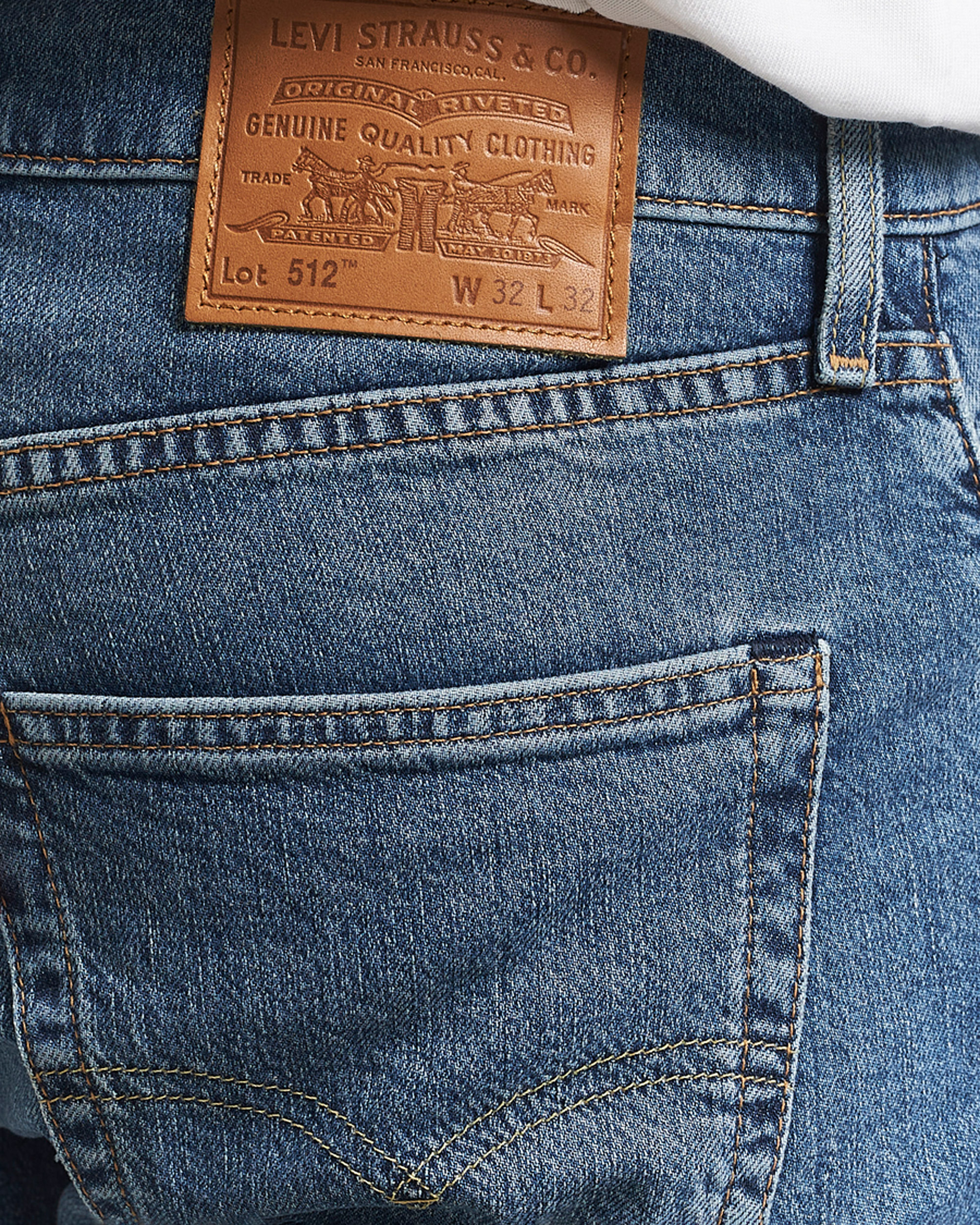 Men | Trousers | Levi's | 512 Slim Taper Jeans Rainy Afternoon