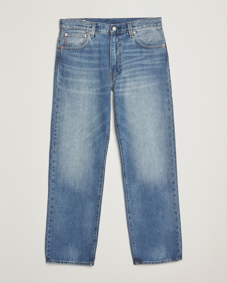 Men | Shirts | Levi's | 555 Relaxed Straight Jeans Indigo Champion