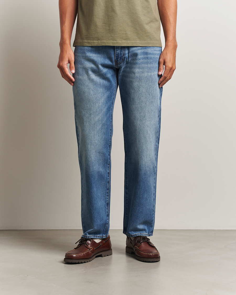 Men | Shirts | Levi's | 555 Relaxed Straight Jeans Indigo Champion