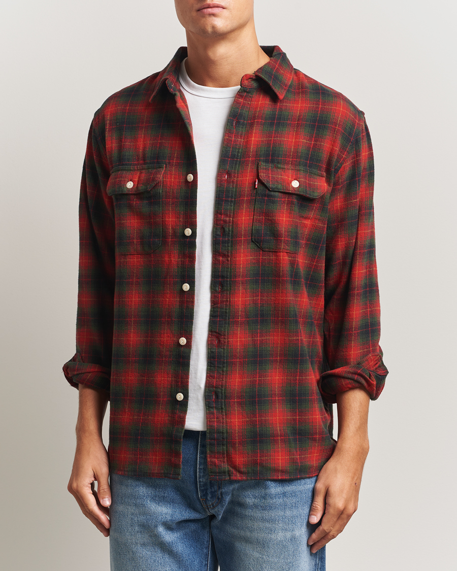Men | Shirts | Levi's | Jackson Worker Shirt Rythmic Red