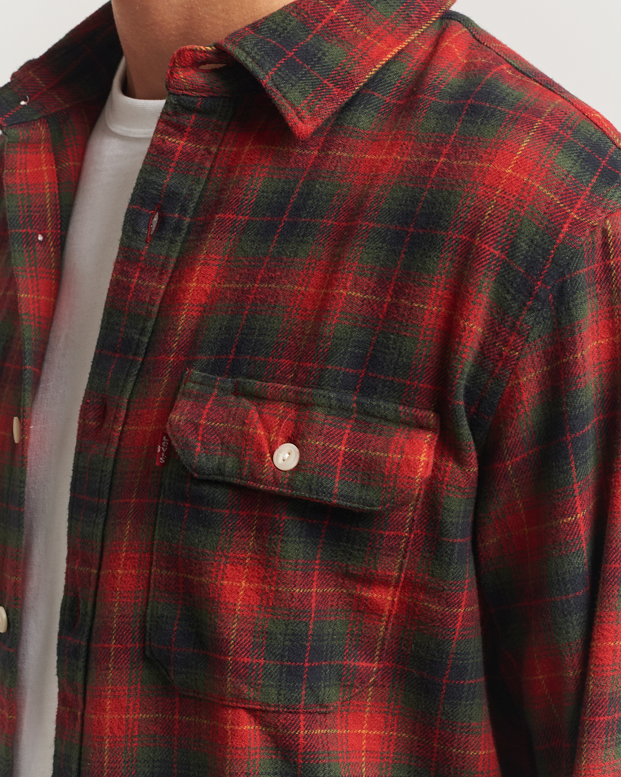 Men | Shirts | Levi's | Jackson Worker Shirt Rythmic Red