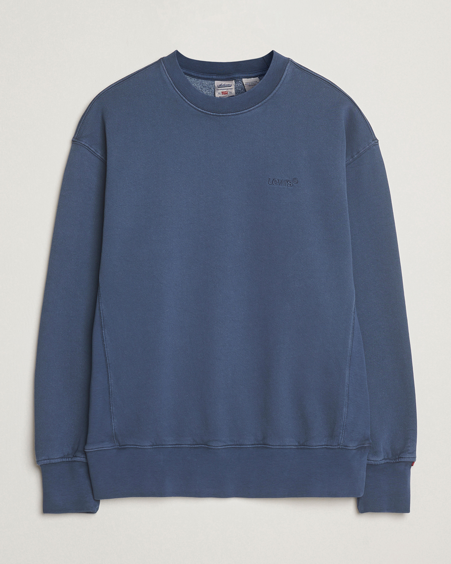 Men | Sweaters & Knitwear | Levi's | Authentic Crew Neck Sweatshirt Sargasso Sea