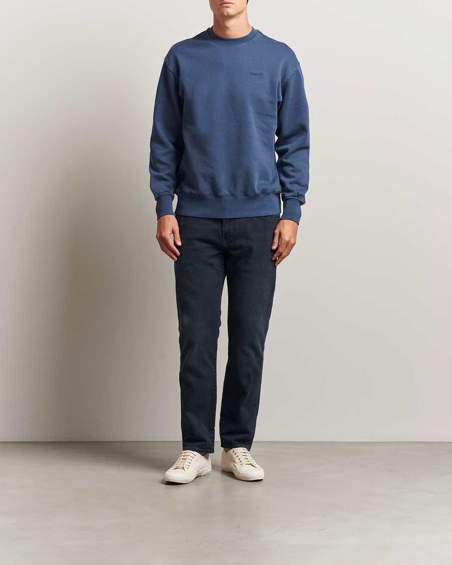 Men | Sweaters & Knitwear | Levi's | Authentic Crew Neck Sweatshirt Sargasso Sea