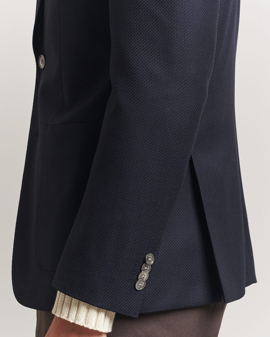 Men | Blazers | BOSS BLACK | Hutson Structured Blazer Dark Blue