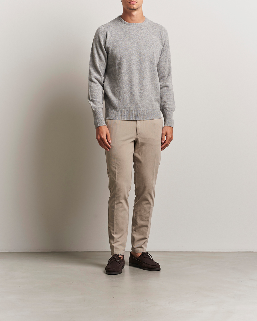 Men | Trousers | BOSS BLACK | Kaiton Structured Chinos Open Beige
