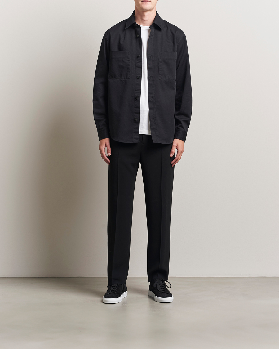 Men | Shirts | BOSS BLACK | Owen Overshirt Black