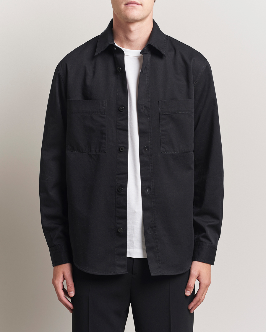 Men | Shirts | BOSS BLACK | Owen Overshirt Black