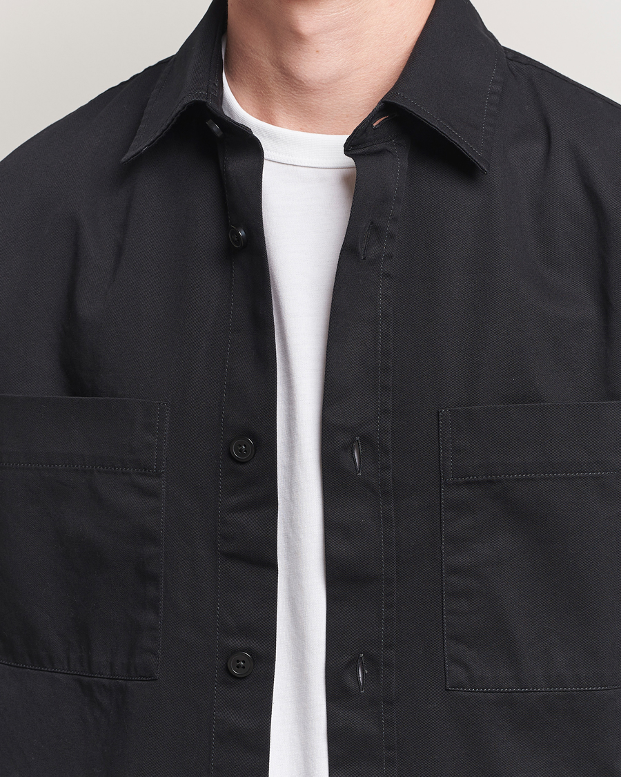 Men | Shirts | BOSS BLACK | Owen Overshirt Black