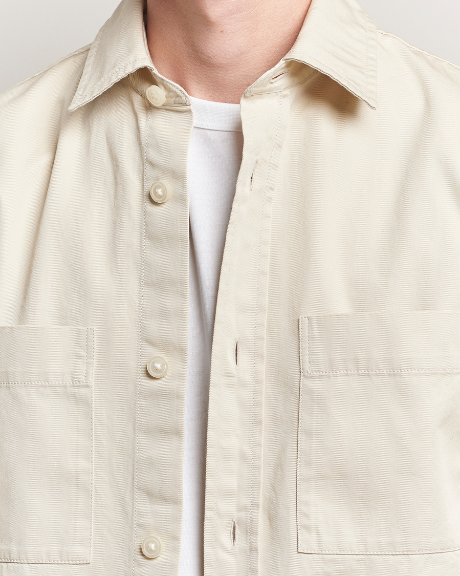 Men | Shirts | BOSS BLACK | Owen Overshirt Open White