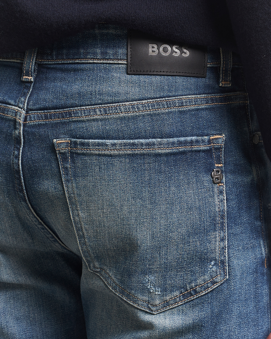Men | Jeans | BOSS BLACK | Ogden Regular Fit Jeans Medium Blue