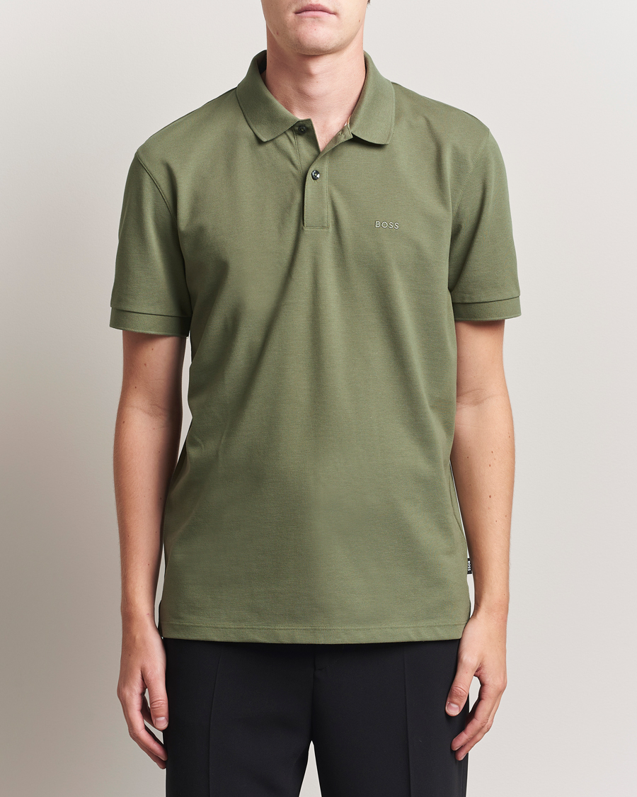 Men | Polo Shirts | BOSS BLACK | Pallas Polo Medium Green