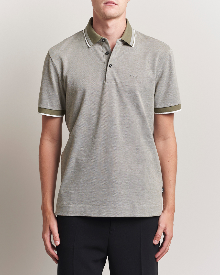 Men | Polo Shirts | BOSS BLACK | Prout Polo Medium Green