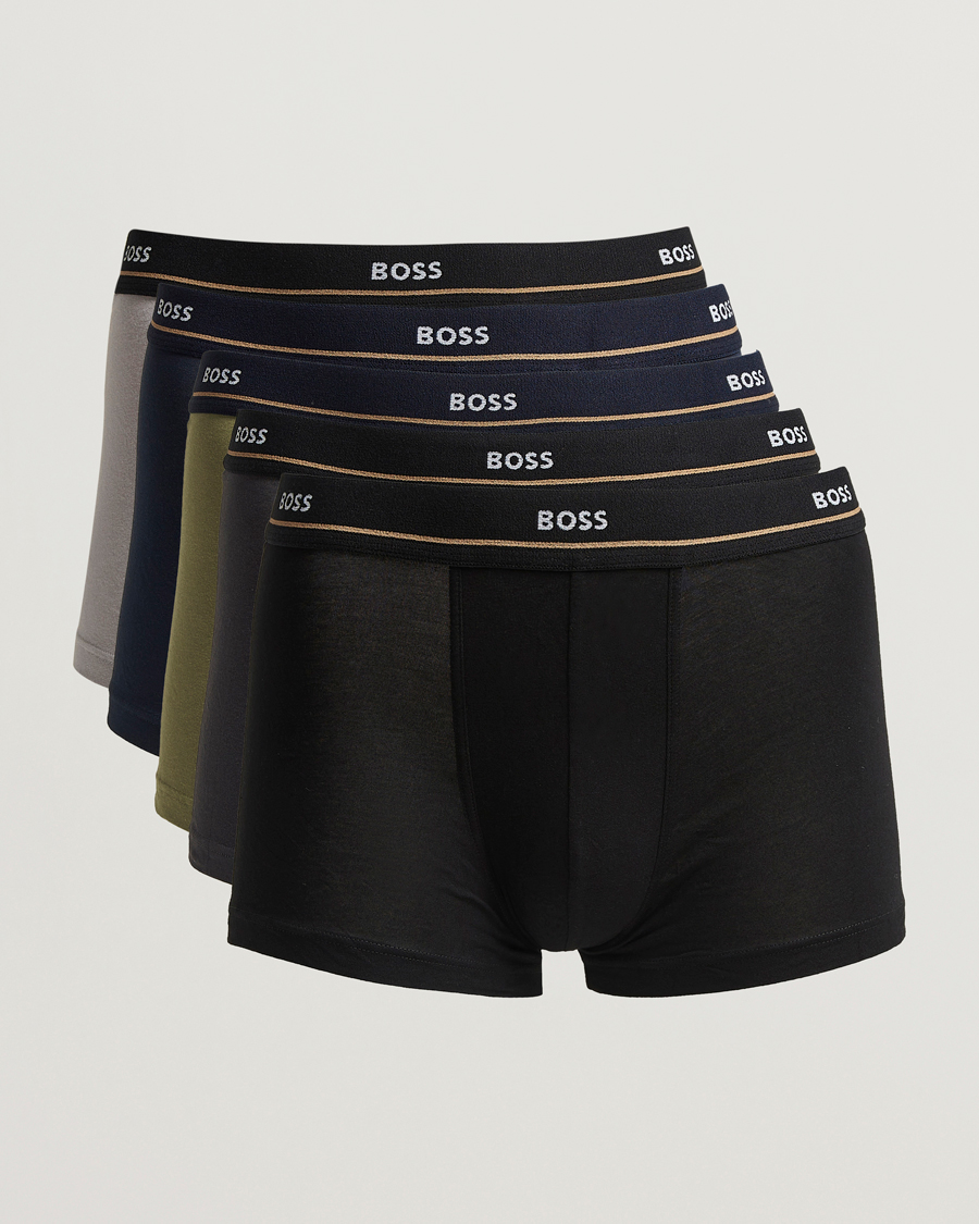 Men | Underwear & Socks | BOSS BLACK | 5-Pack Trunk Multi