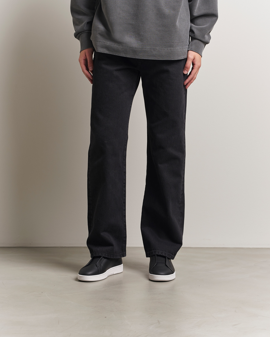 Men | Sneakers | Axel Arigato | Dice Laceless Leather Sneaker Black