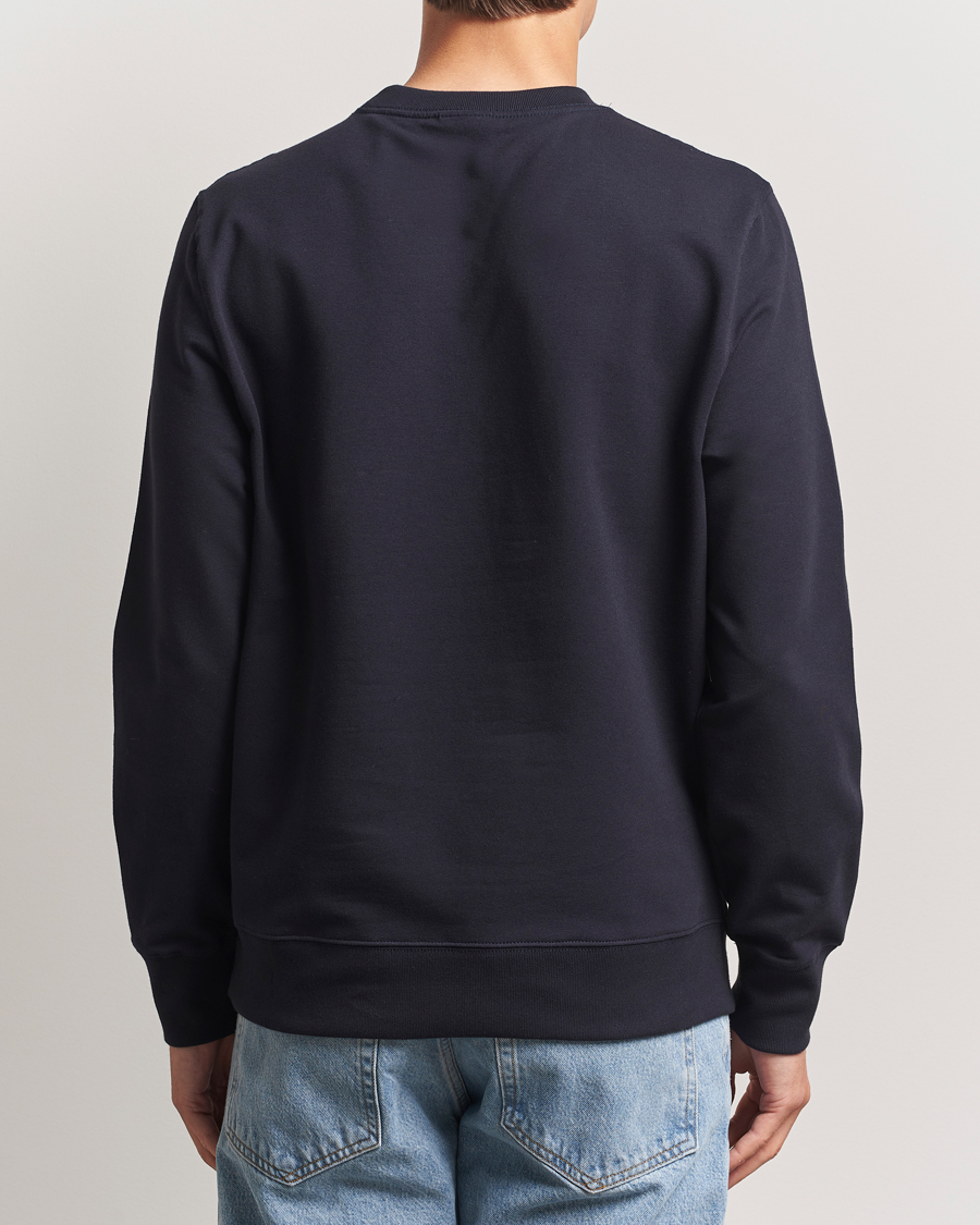 Men | Sweaters & Knitwear | PS Paul Smith | Striped Crew Neck Sweatshirt Navy