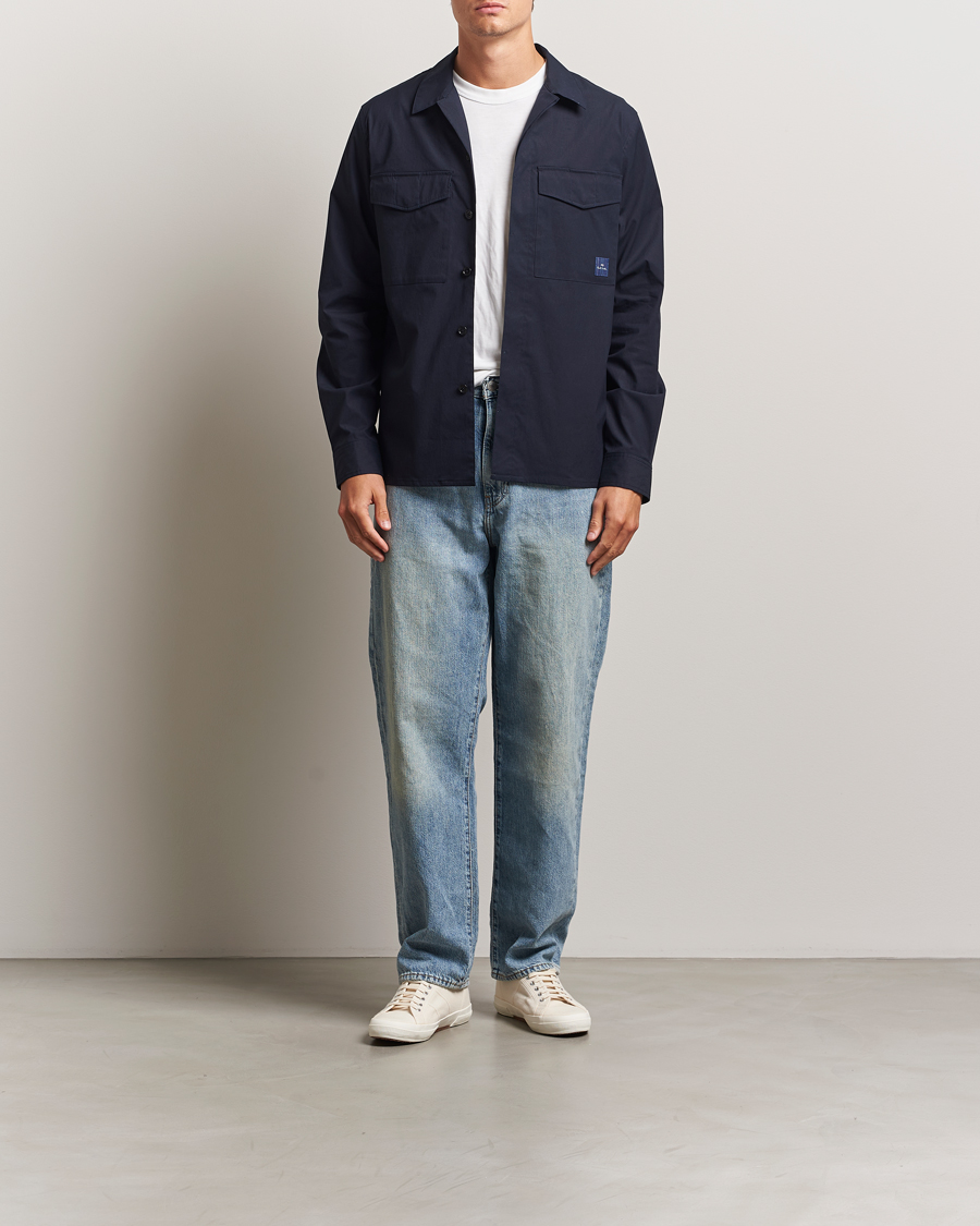 Men | Shirts | PS Paul Smith | Patch Pocket Overshirt Navy