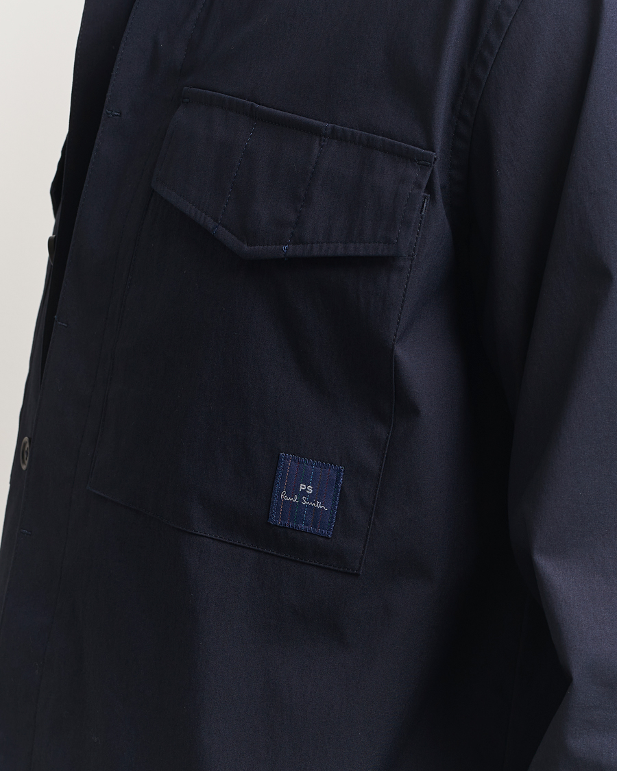 Men | Shirts | PS Paul Smith | Patch Pocket Overshirt Navy