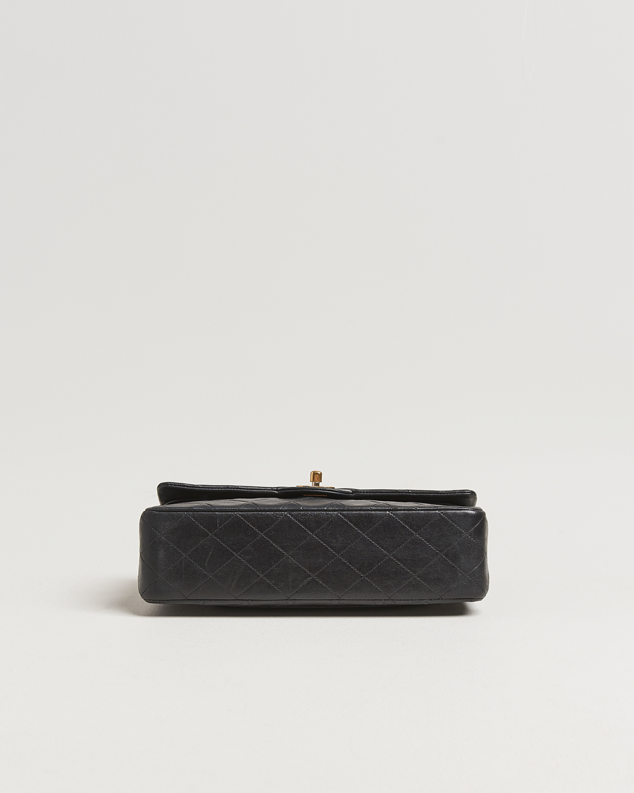 Men | Gifts for Her | Chanel Pre-Owned | Classic Double Flap Medium Lambskin Black