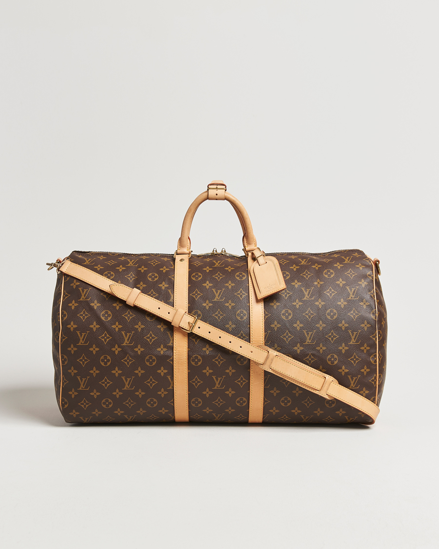 Men | Pre-Owned & Vintage Bags | Louis Vuitton Pre-Owned | Keepall 55 Bandoulière Monogram