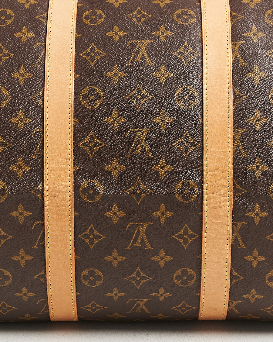 Men | Pre-Owned & Vintage Bags | Louis Vuitton Pre-Owned | Keepall 55 Bandoulière Monogram