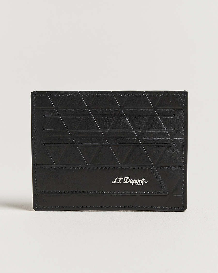 Men | Wallets | S.T. Dupont | Firehead Credit Card Holder Black