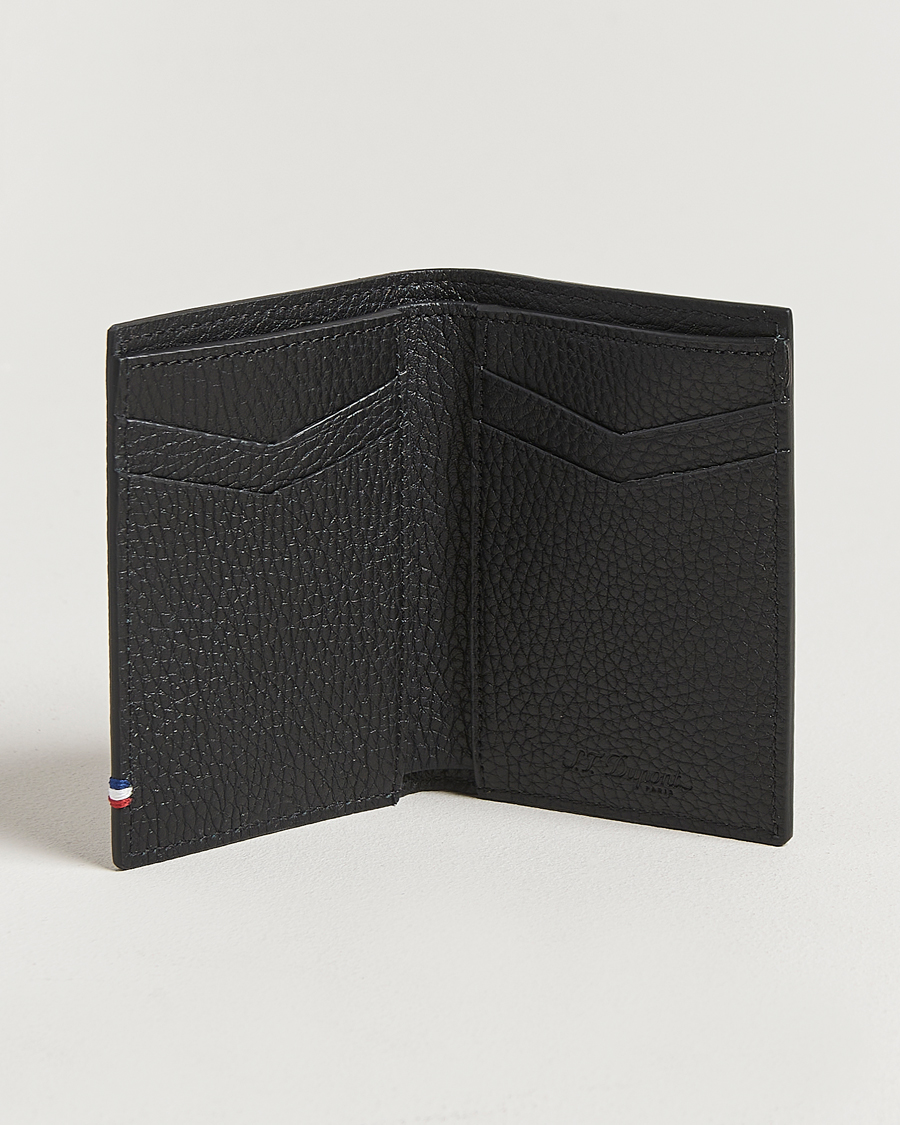 Men | Wallets | S.T. Dupont | Neo Capsule Credit Card Wallet Black Grained