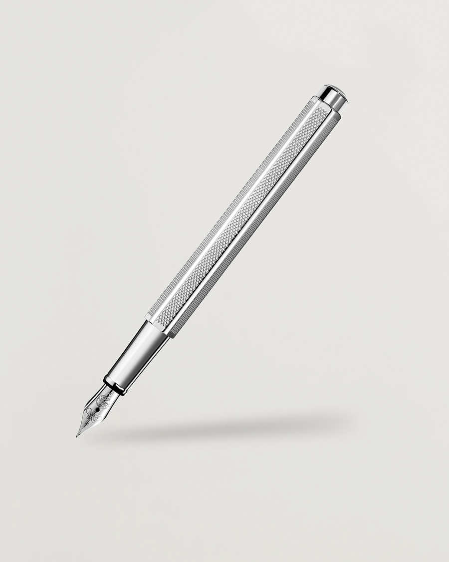 Men | Pens | Caran d'Ache | Caran d' Ache Ecridor Retro Fountain Pen Platinum Coated