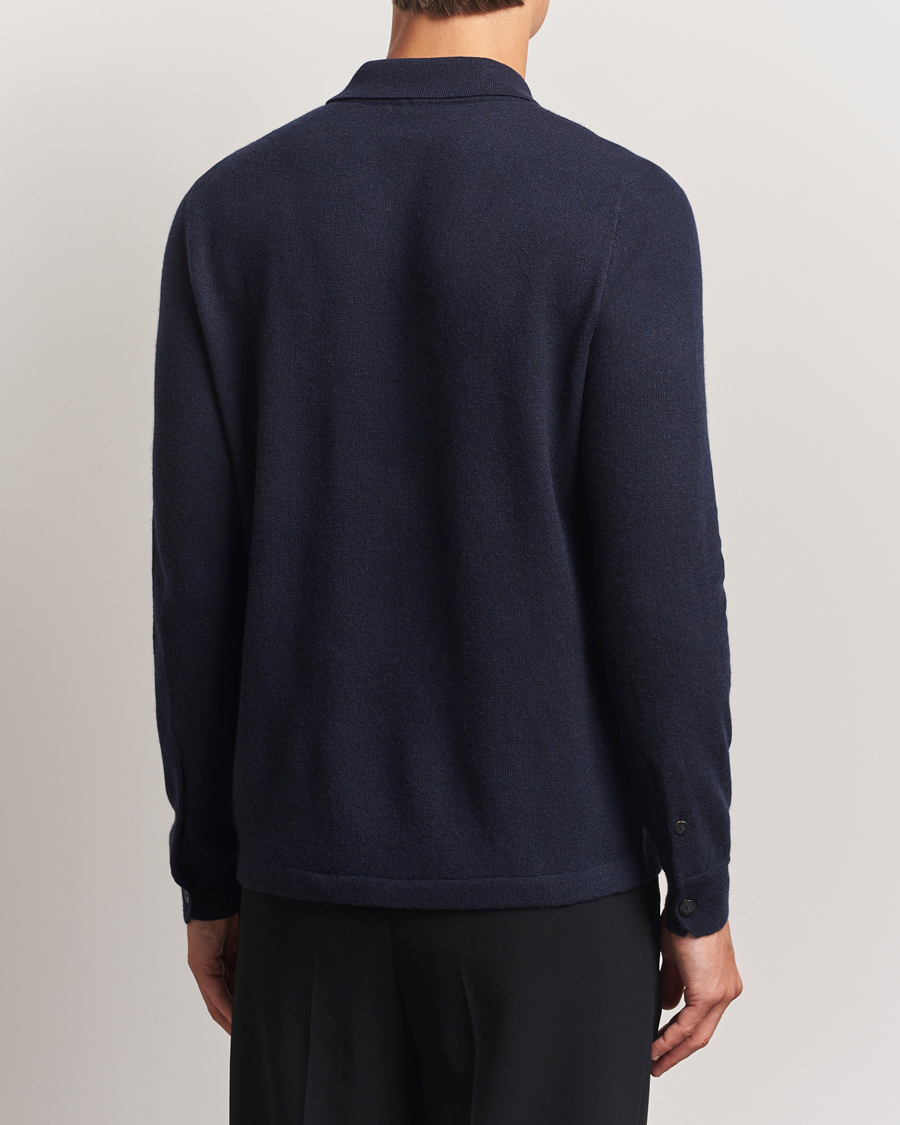 Men | Sweaters & Knitwear | Brioni | Cashmere Shirt Cardigan Navy