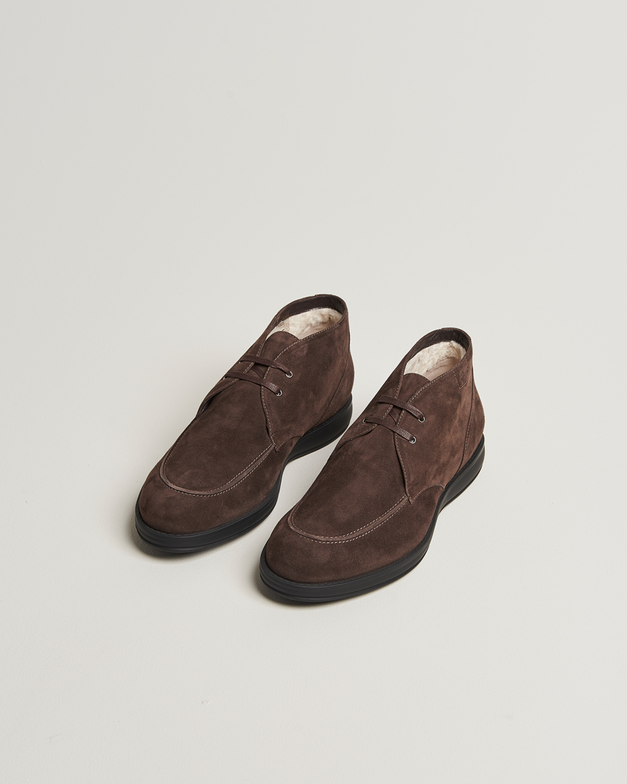 Men | Boots | Brioni | Journey Desert Boots Brown Suede